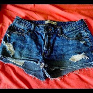 Size 28 Abercrombie and Fitch Jean shorts